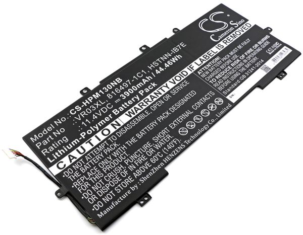 Akku ersetzt HP VR03XL, 816243-005, 816497-1C1, HSTNN-IB7E 3900mAh