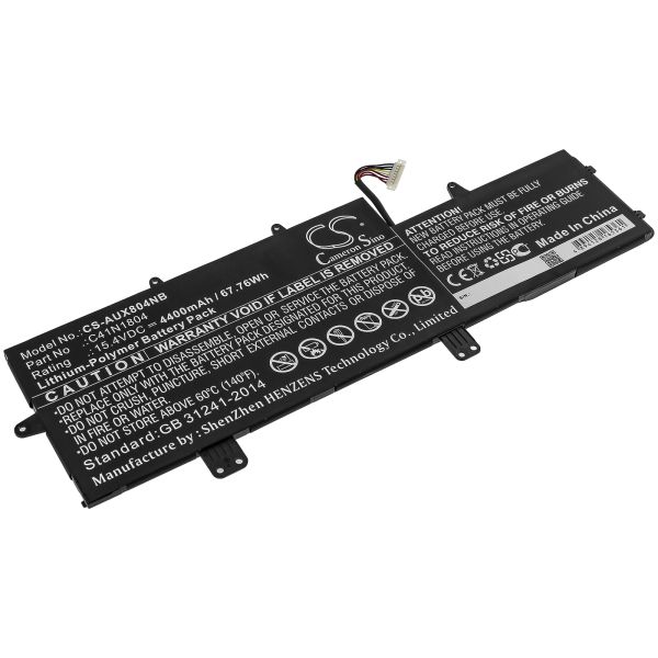 Akku ersetzt C41N1804, 0B200-02980100 passend für Asus UX450FD-1A,ZenBook Pro 14