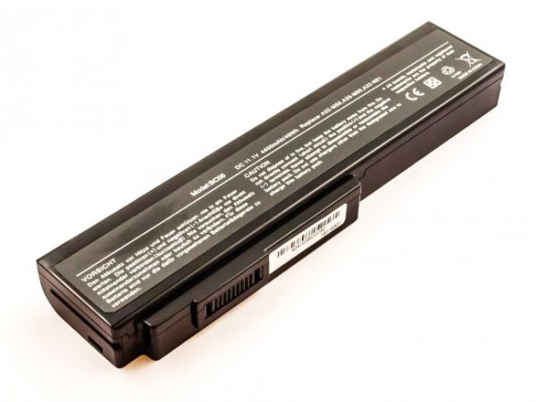 Akku passend für Asus G51, M50, N53, N61, X55, X64 4400mAh