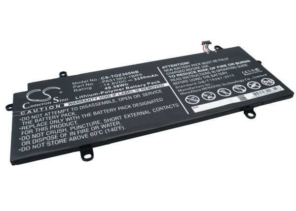 Akku ersetzt Toshiba PA5136U-1BRS passend für Portege Z30, Satellite Z30 3500mAh