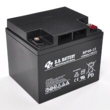 B.B. Battery BP40-12, 12V 40Ah AGM Bleiakku, VdS, 197x165x171mm