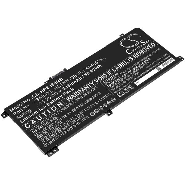 Akku ersetzt L43267-005, HSTNN-OB1F, SA04XL passend für HP Envy 17-cg0xxx