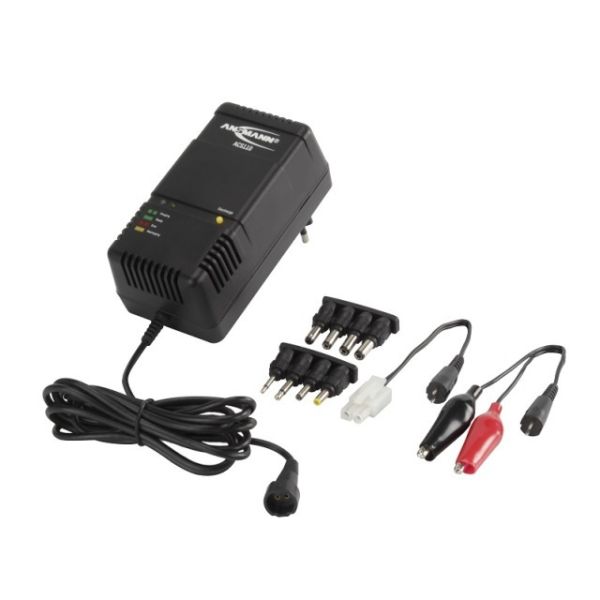 Ansmann ACS 110 Ladegerät für 1.2 - 12Volt Ni-MH / Ni-CD Akkus