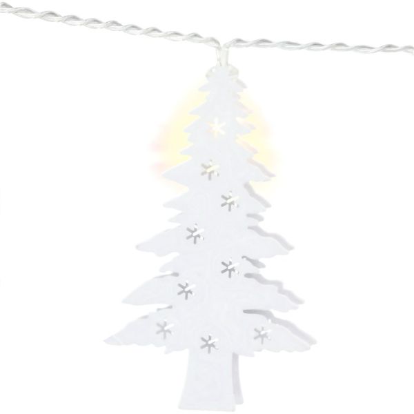 10er LED-Lichterkette "Tannenbaum"