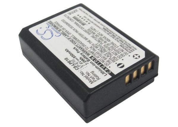 Akku ersetzt Canon LP-E10, LPE10, (5108B002) 950mAh