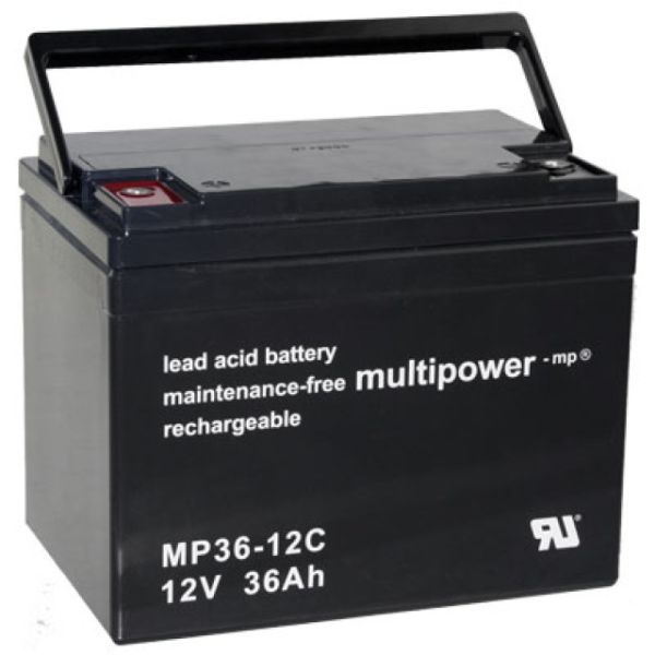 Multipower MP36-12C Bleiakku Zyklenfest 12V 36Ah C20 M6