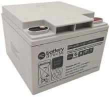 Battery-Direct 12V 28Ah Akku, Standby, AGM Bleiakku, M5 Innengew.