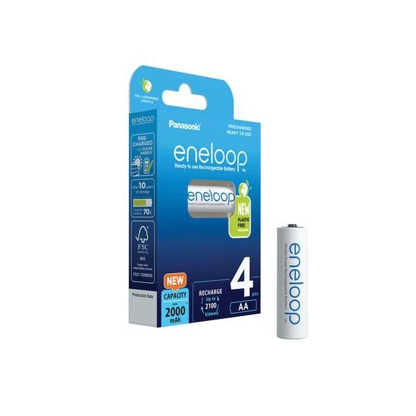 Sanyo Eneloop HR-3UTGA-4BP 4x Mignon Akku 2000mAh