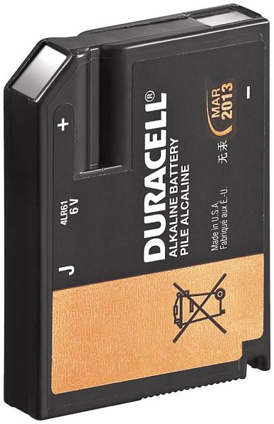 Duracell 7K67 6V Batterie ersetzt Varta 4LR61, Energizer 539, Rayovac 867