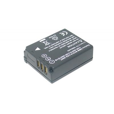 Akku ersetzt Panasonic CGR-S007A, -S007E, DMW-BCD10 1000mAh