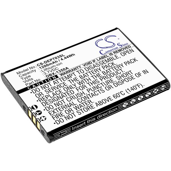 Akku ersetzt DBX-1350A passend für Doro 7030, 7031, 7080, DFC-0270