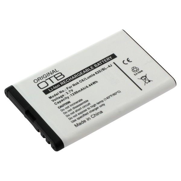 Akku passend für Nokia C6, C6-00, Lumia 620, Touch 3G 1200mAh