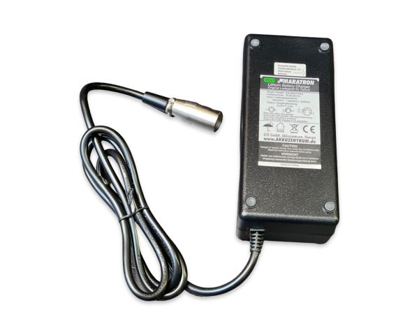 TranzX Ladegerät 36V (42,0V/2,0A) von MARATRON - XLR 5-polig