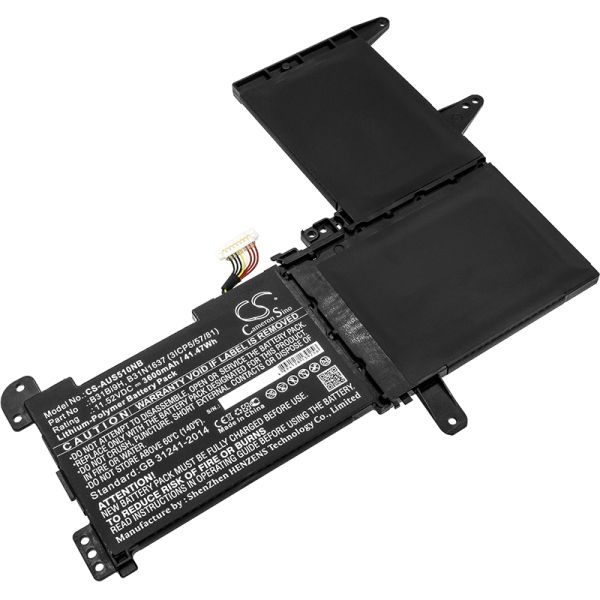 Akku ersetzt Asus 0B200-02590000, B31Bi9H, B31N1637 3600mAh