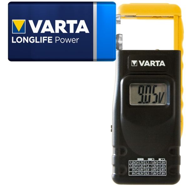 VARTA LCD Digital Battery Tester