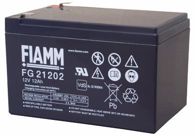 Fiamm FG21202 12V 12Ah Blei Akku