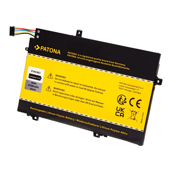 Akku passend für Lenovo ThinkPad E480, E485, E490, E580 4050mAh