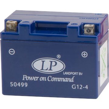 LP LTX4-3 GEL-Motorradbatterie GEL12-4L-BS, DIN 50314, 50499, G12-4 12V 4Ah