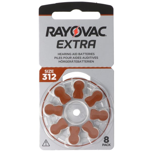 Rayovac Extra Advanced 312, PR41 Batterie 8er Blister