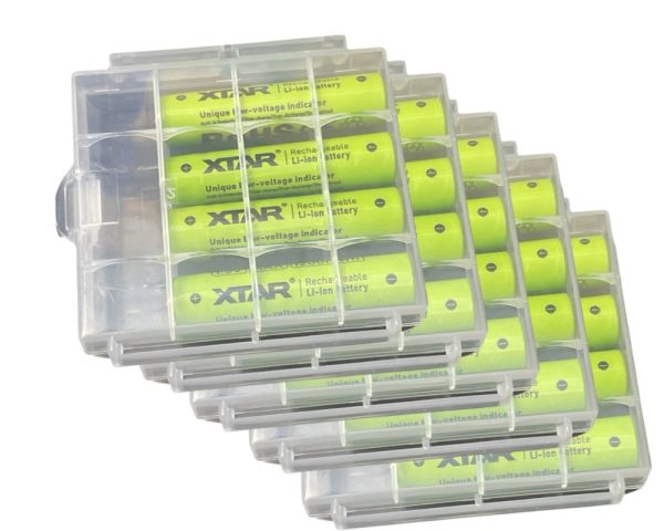 5x 4er Pack Xtar AAA 1.5V 1200mWh (750mAh) Li-Ion Akku (Wiederaufladbar)