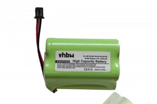 Akku ersetzt Uniden BP120, BP150, BP180, BP250 4.8V 1200mAh