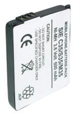 Akku passend für Siemens S35, 3506, 3508, 3518, 3568, 3608 1000mAh Li-Ion