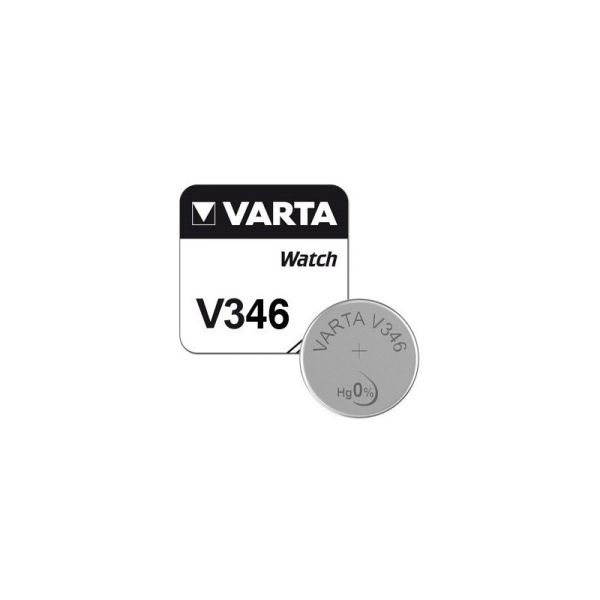 Varta V346 Knopfzelle ersetzt D346, SB-DH, SR712SW Batterie