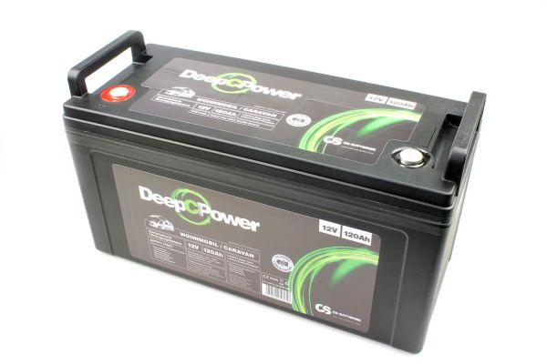 Deep C Power 12V 120Ah LiFePO4 Batterie für Wohnmobile