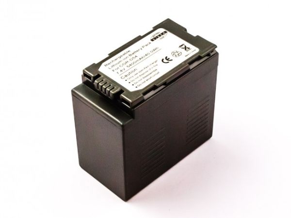 Akku ersetzt Panasonic CGA-D54S, VW-VBD55 5400mAh