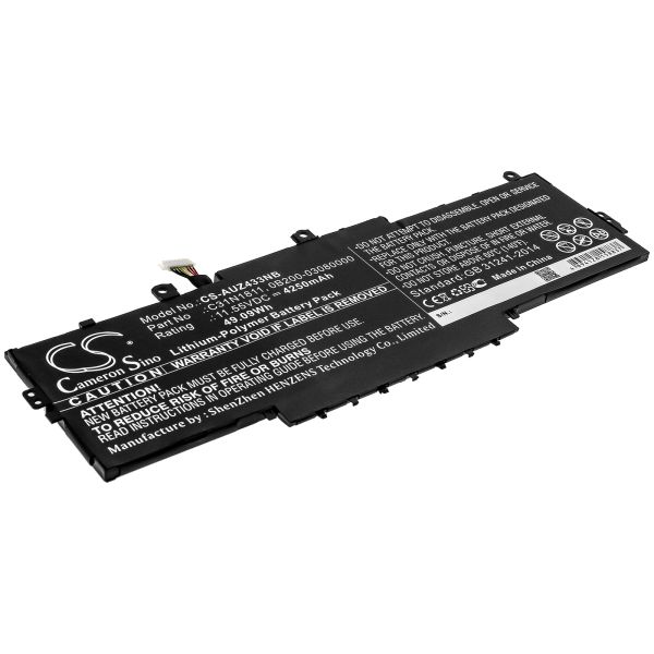 Akku ersetzt Asus C31N1811 passend für BX433FN, Deluxe 13, U4300, ZenBook 14