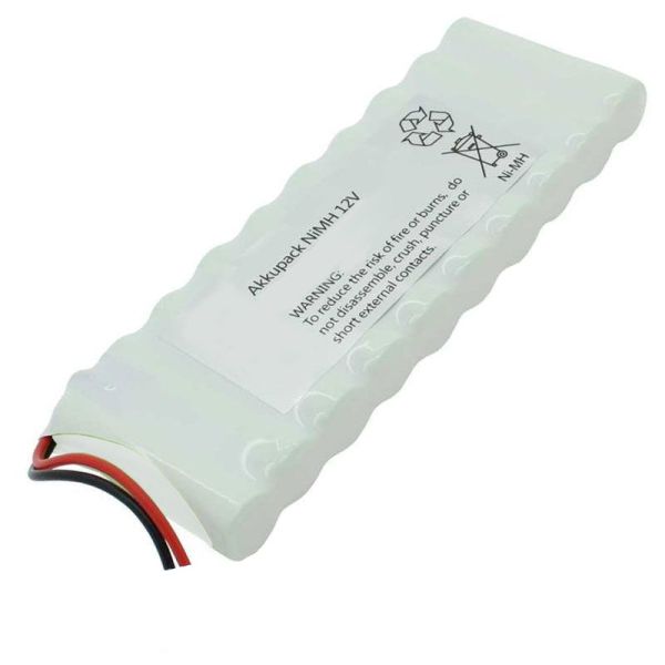 Akku-Pack 12V 2200mAh, F1x10, AA, Mignon mit 150mm Litzen