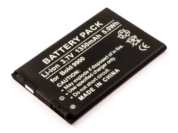 Akku passend für BlackBerry Bold Touch 9220, 9900, 9930 1250mAh