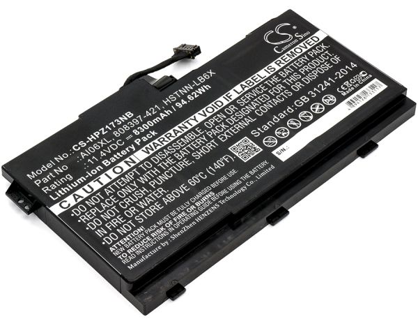 Akku ersetzt HP AI06XL, HSTNN-LB6X, HSTNN-C86C 8300mAh