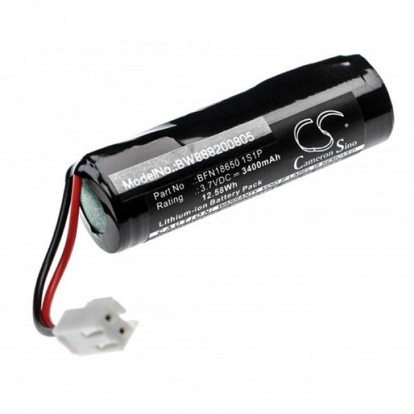 Akku ersetzt Leifheit BFN18650 1S1P, 3.7V 3400mAh