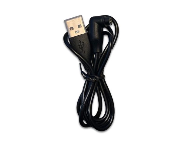 USB-Ladekabel mit 90 Grad Winkel, Garmin Fenix 6/6s / 6x Pro, 5/5s / 5x -Schwarz