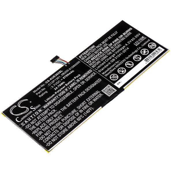 Akku ersetzt Asus C12P1301, 0B200-01580000 passend für Transformer TF30, ME302C